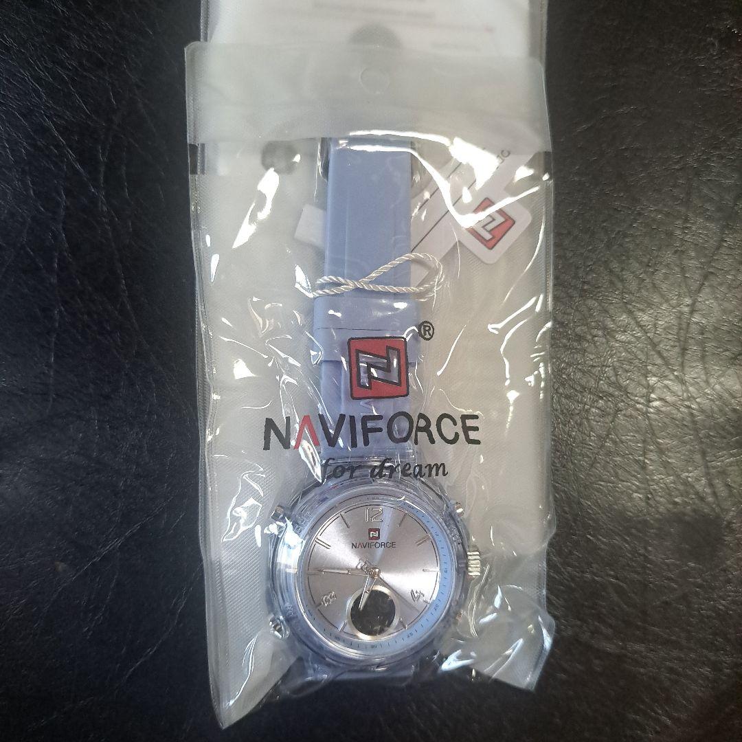 NAVIFORCE NF7109# Digital Watch. Sky Blue. Ladies.