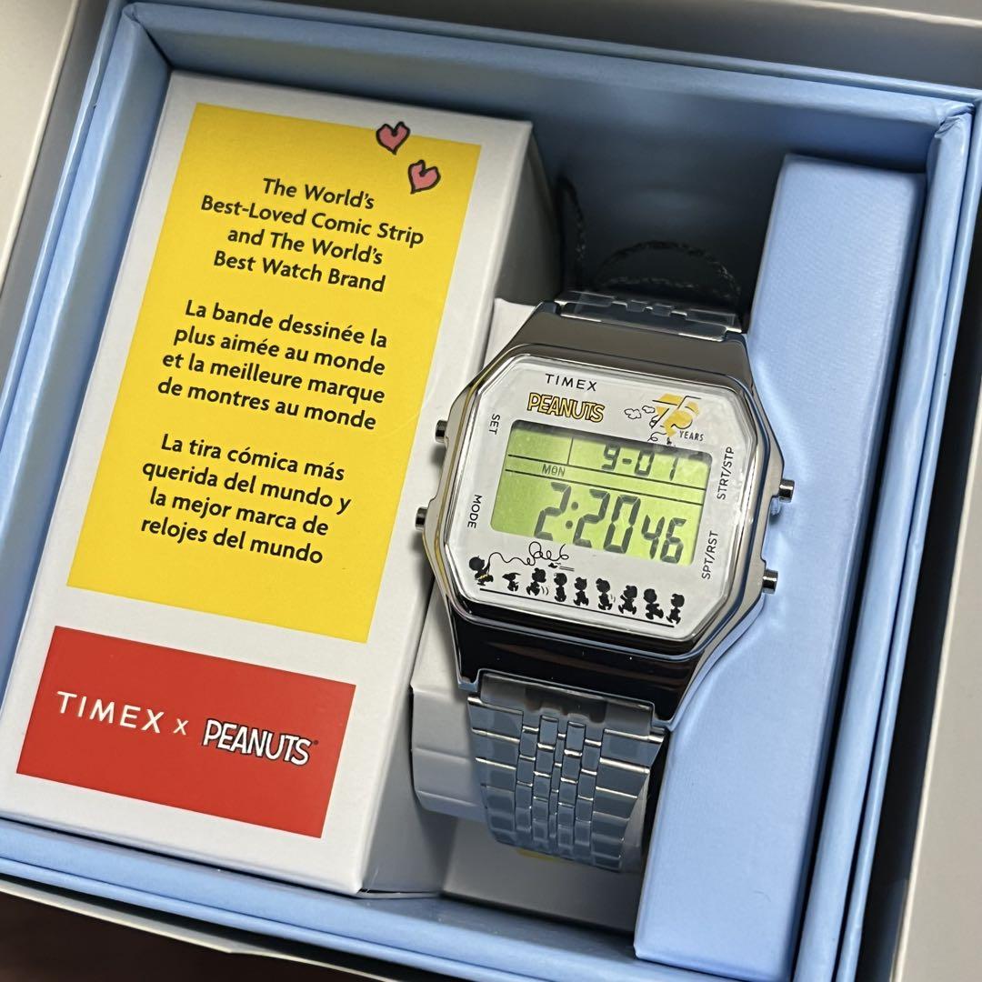 75th Anniversary Limited Model/Overseas Exclusive TIMEX × Peanuts 34mm Watch