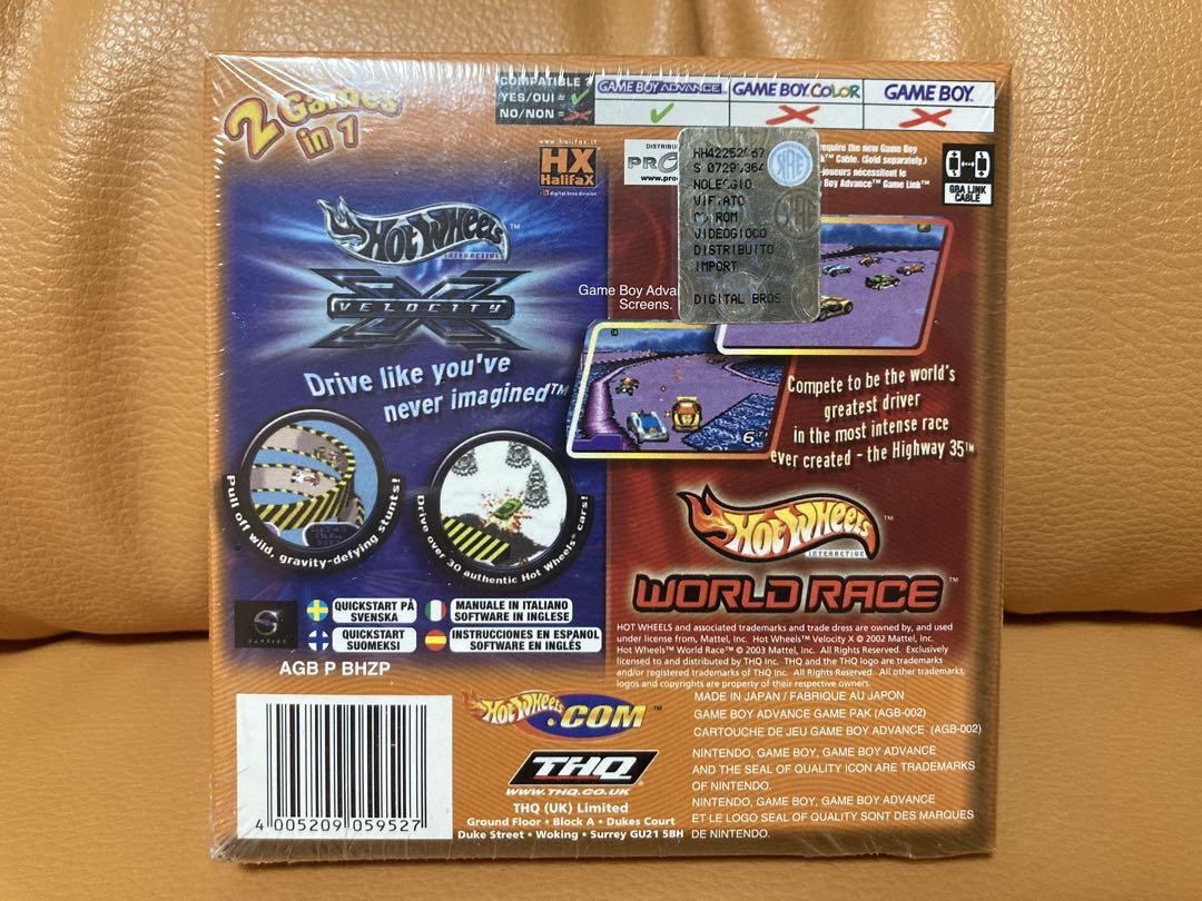New HOT WHEELS Velocity X + World Race