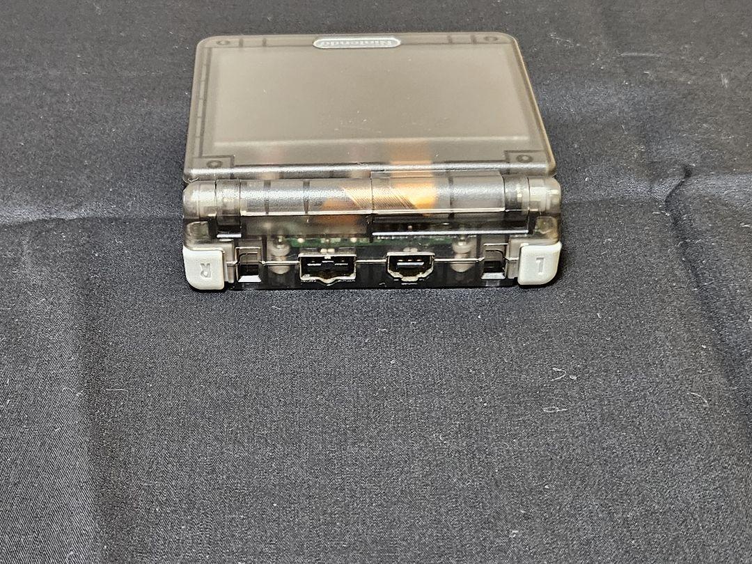 Brand New Exterior & IPS LCD V5 Equipped Game Boy Advance SP Clear Black
