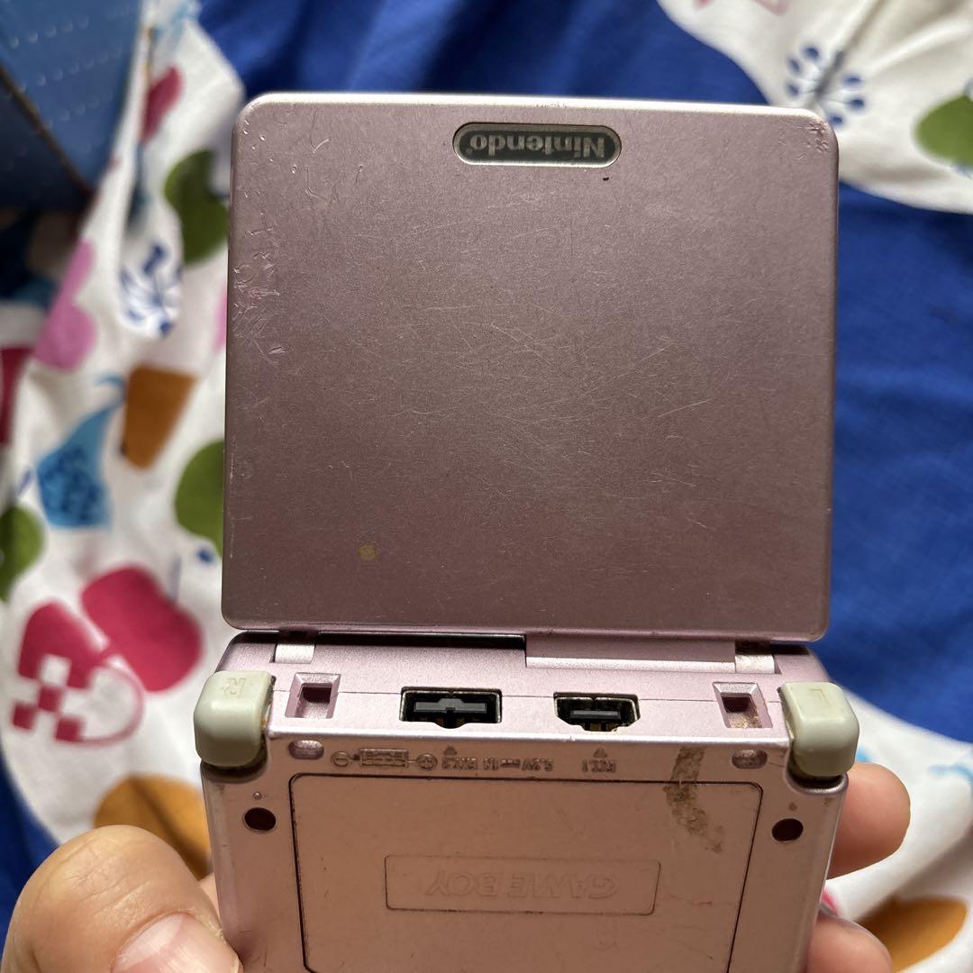 【Game Boy Advance SP Pink Console Only】No Charger