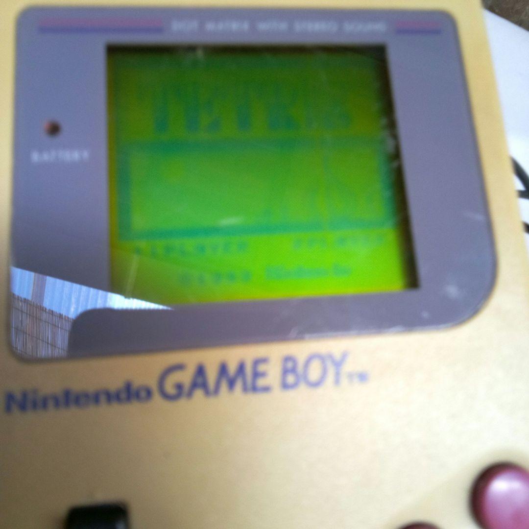 【Rare】Game Boy (First Generation) Tested and Works, Comes with Adapter and Tetris Software