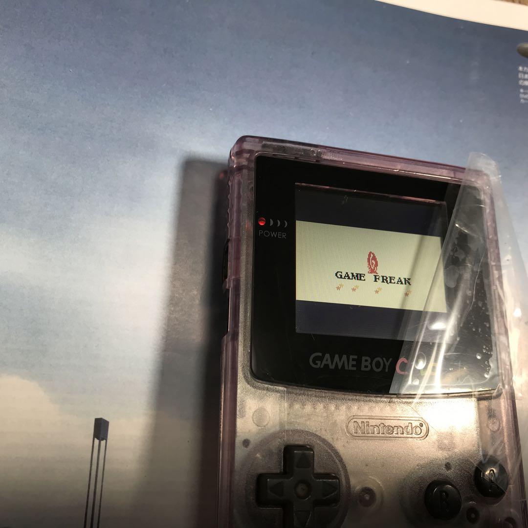 GAME BOY Clear Purple New Glass Screen Lens Polarizing Plate Replacement