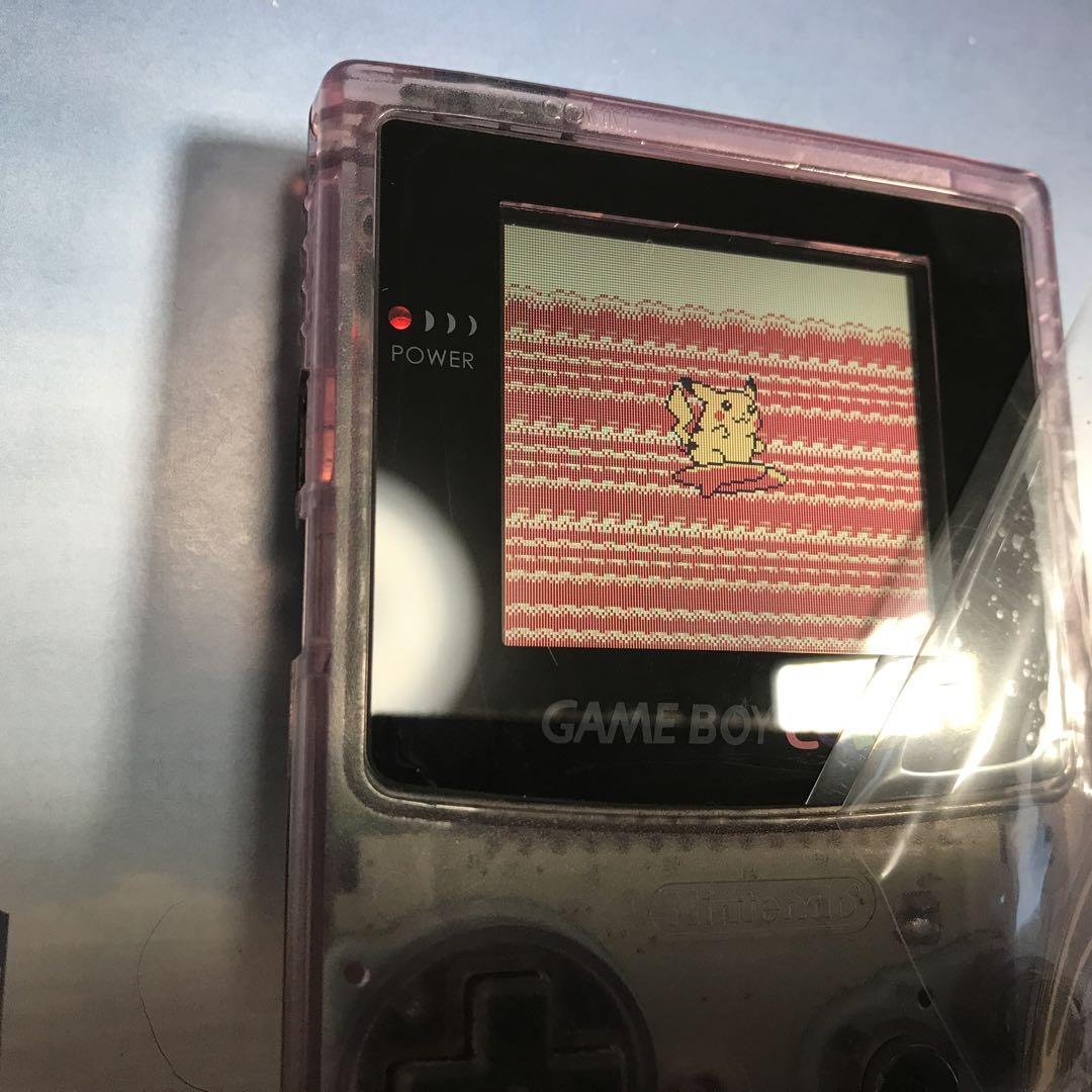 GAME BOY Clear Purple New Glass Screen Lens Polarizing Plate Replacement