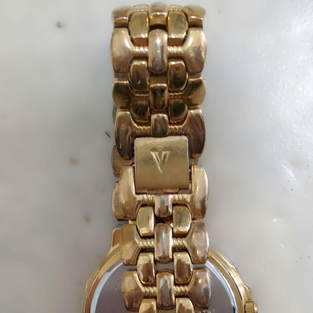 NICOLA VALENTINO MILANO Gold-Tone Stainless Steel Quartz Watch