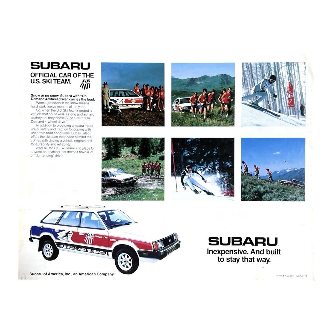1983 US SUBARU Brochure