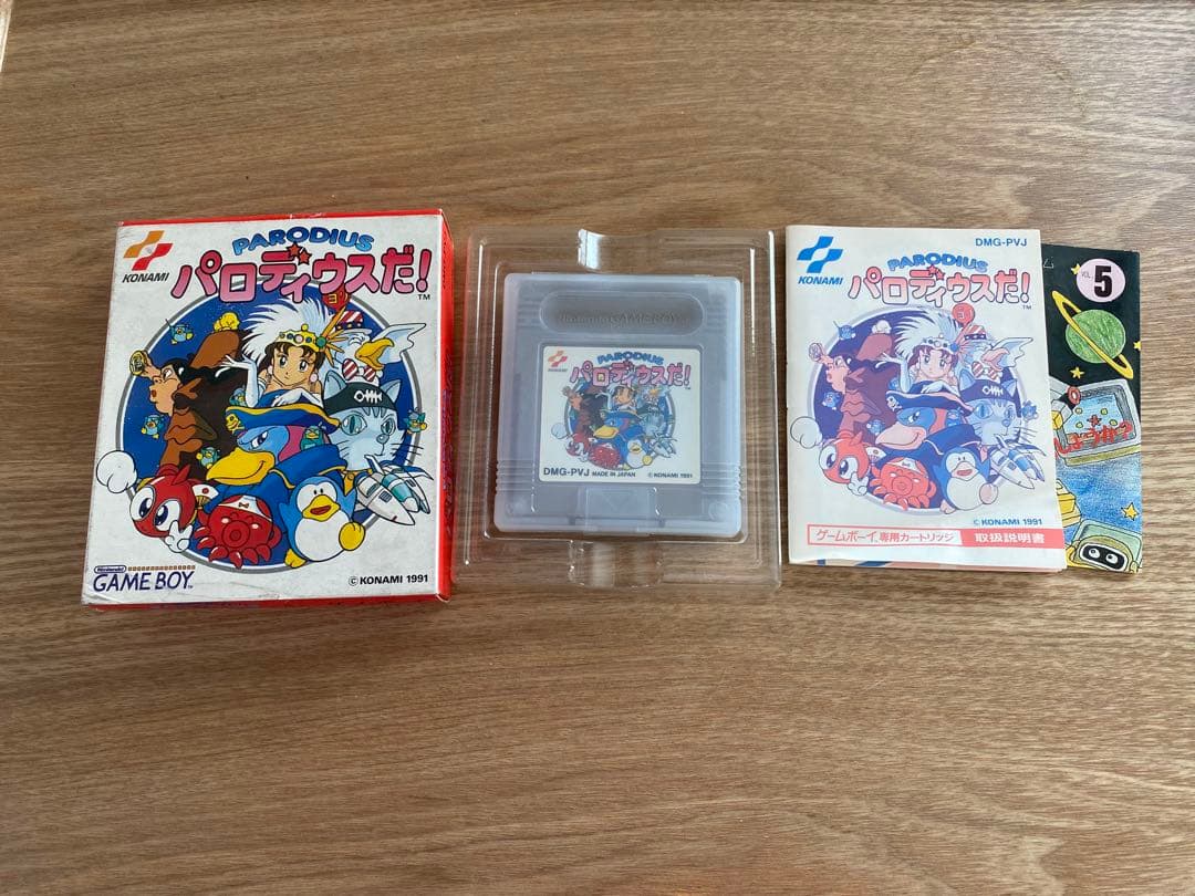 KONAMI Parodius da! Game Boy 1991 Release Used