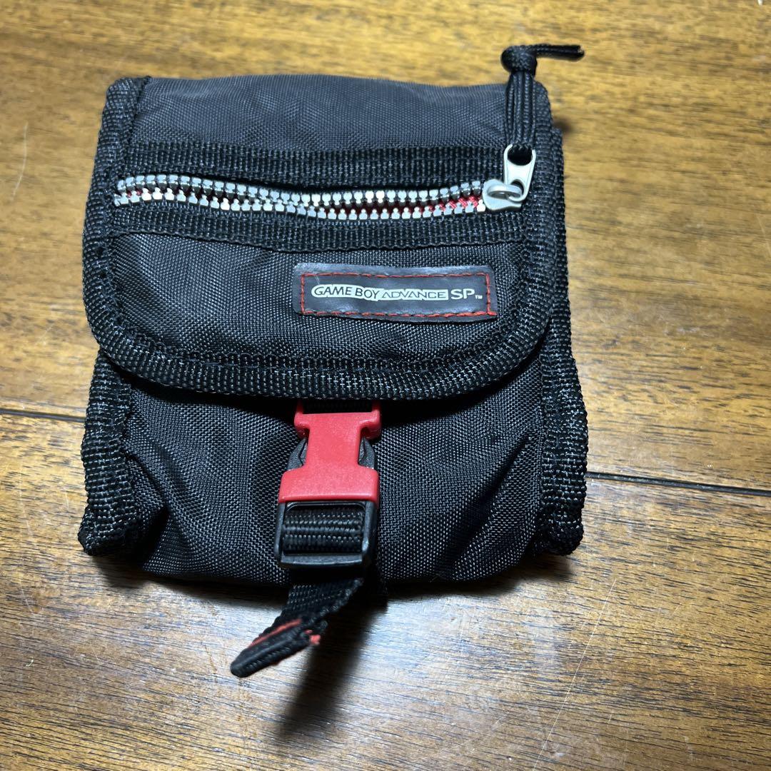 Game Boy Advance SP Case Black Pouch
