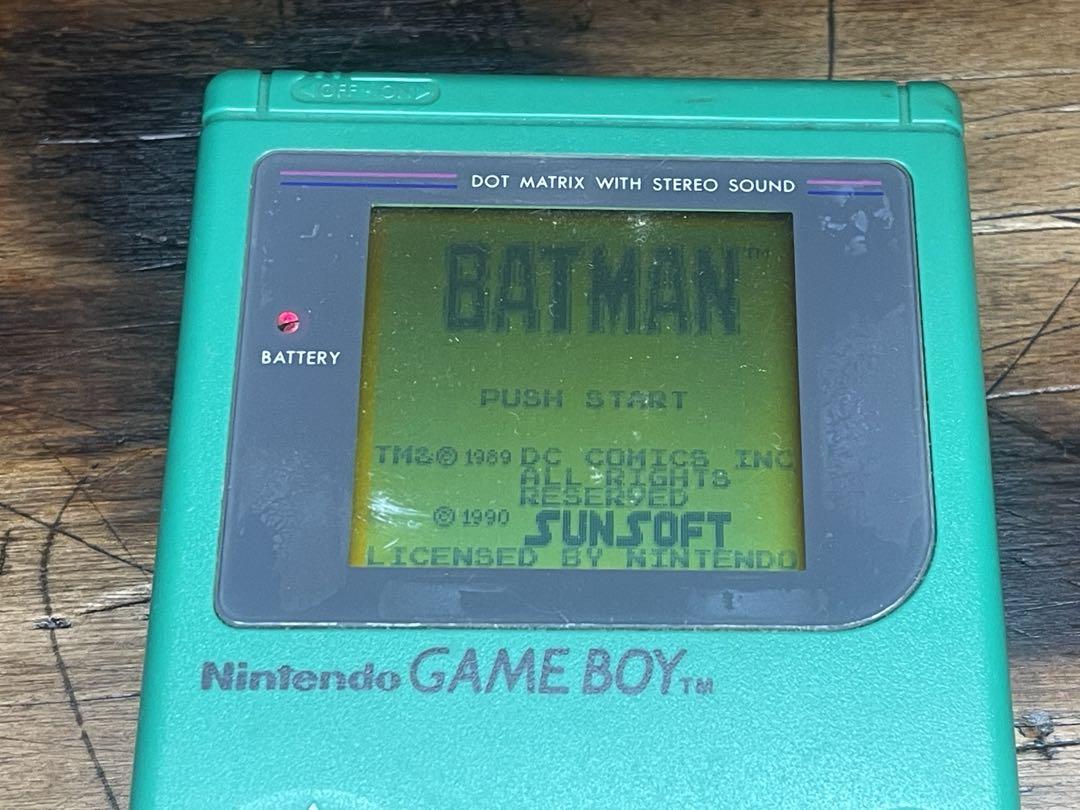 First-Generation Game Boy Green DMG