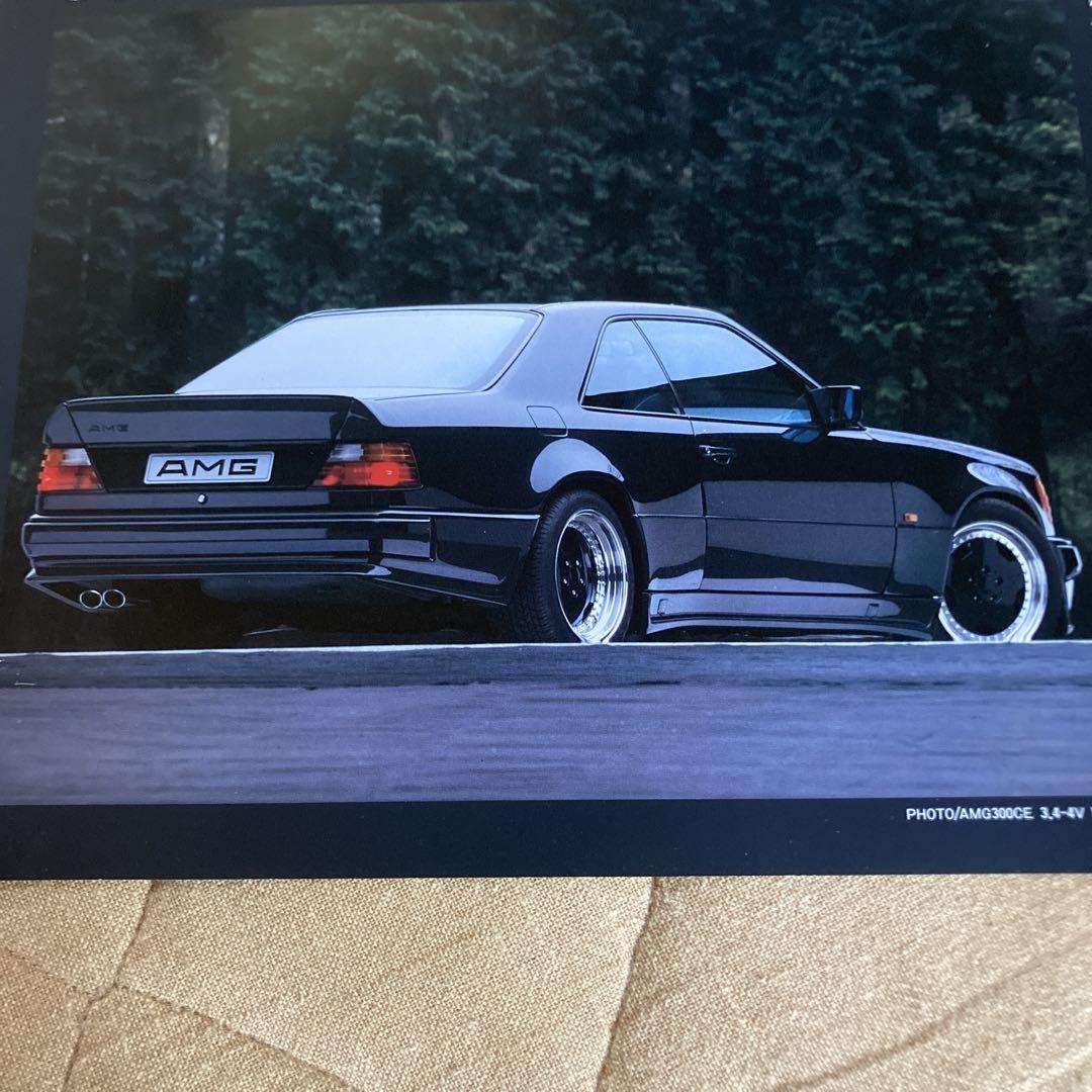 Mercedes Benz AMG Coupe Widebody Poster Pamphlet