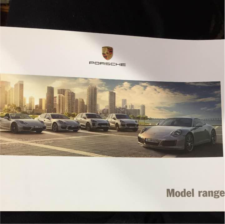 Porsche Catalog Model Lineup