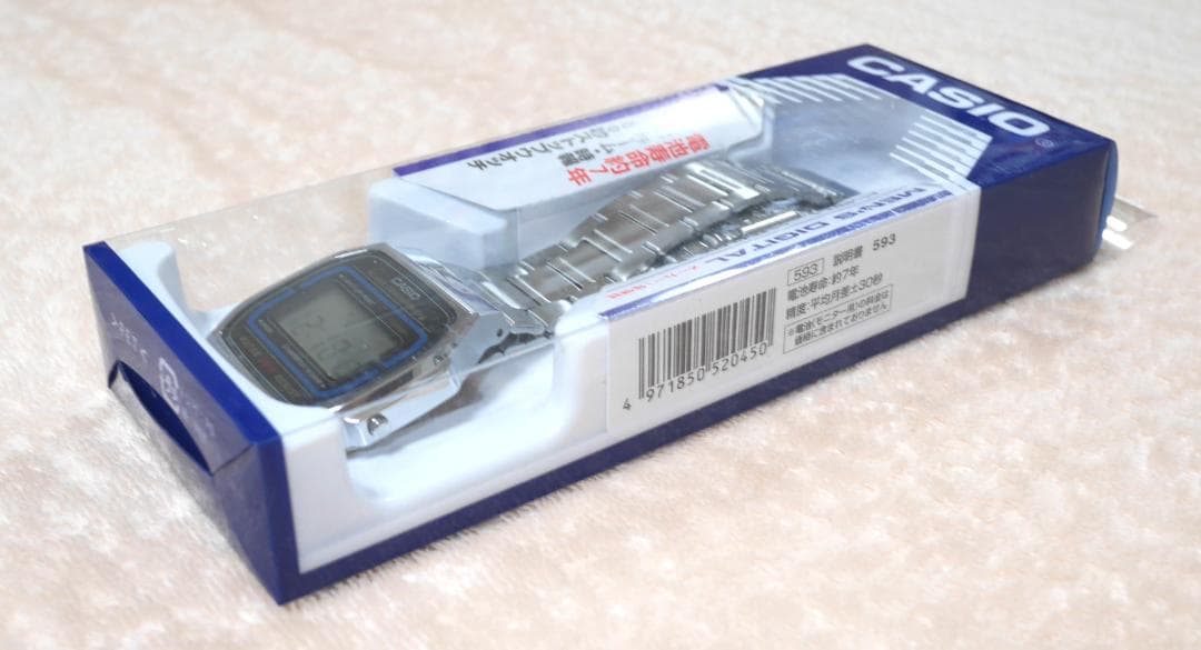 New CASIO A164-WA1 Digital Watch, Unsealed