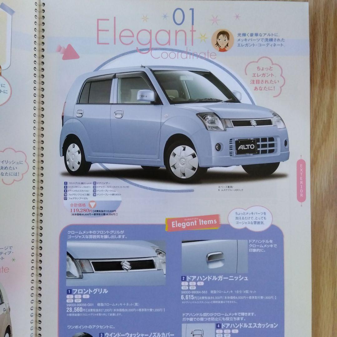 Suzuki Alto Accessory Catalog 2006