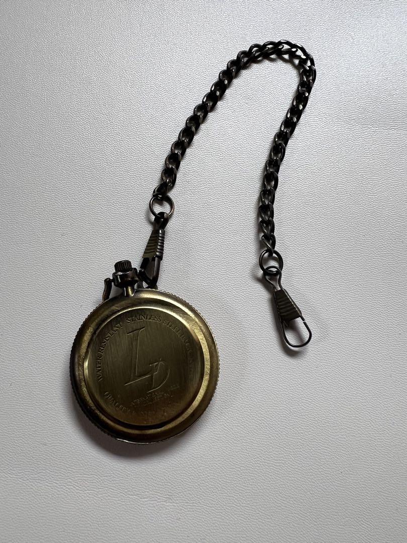 Pocket Watch Quartz Movement Working Condition Battery Included