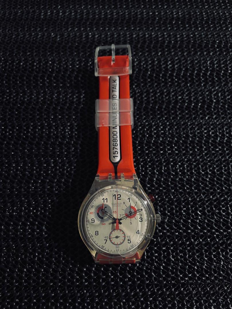 Swatch Chronograph Vintage Rare Watch