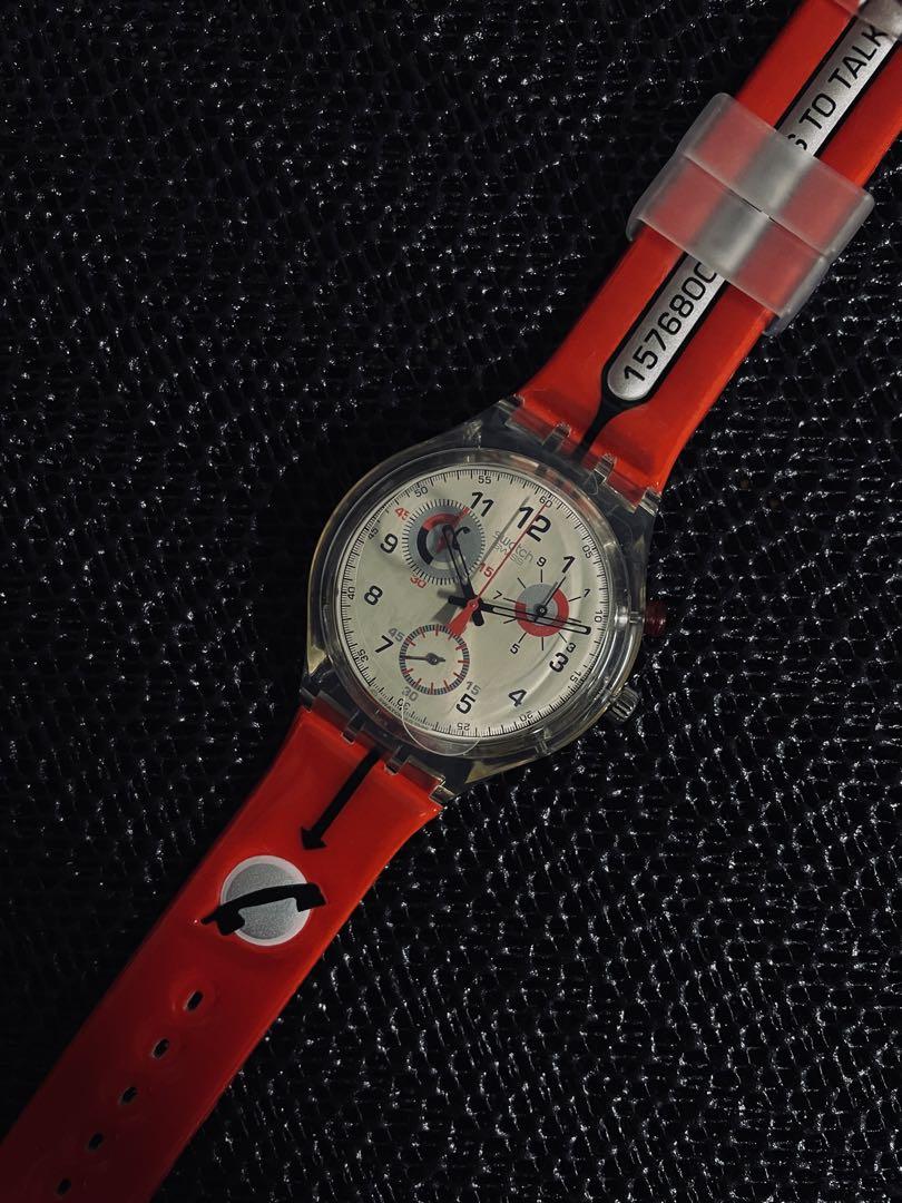 Swatch Chronograph Vintage Rare Watch