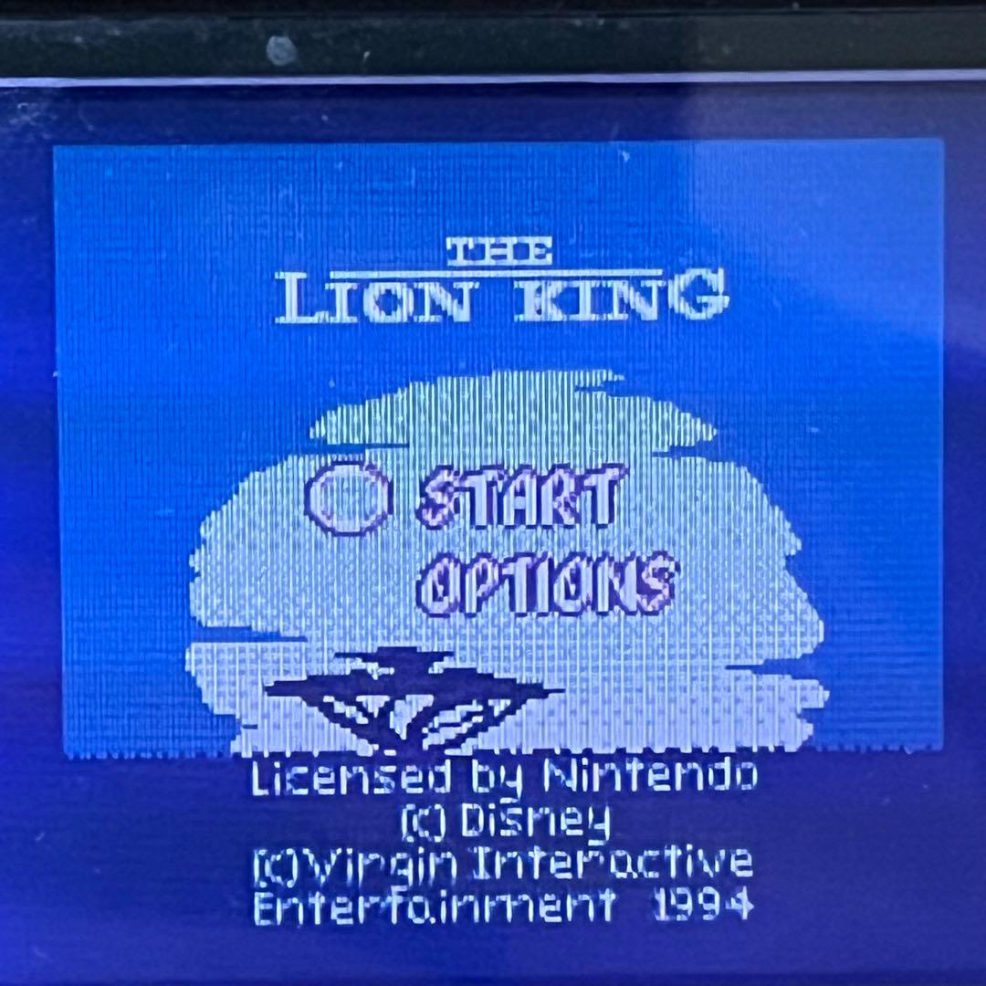 Rarity Game Boy The Lion King Game Boy Software