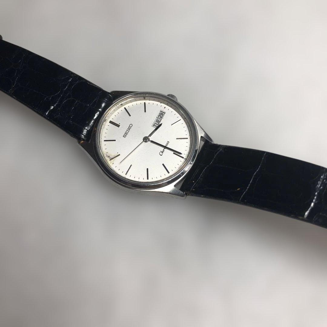 SEIKO Chronos Quartz Watch Running Product 5H23-7D40
