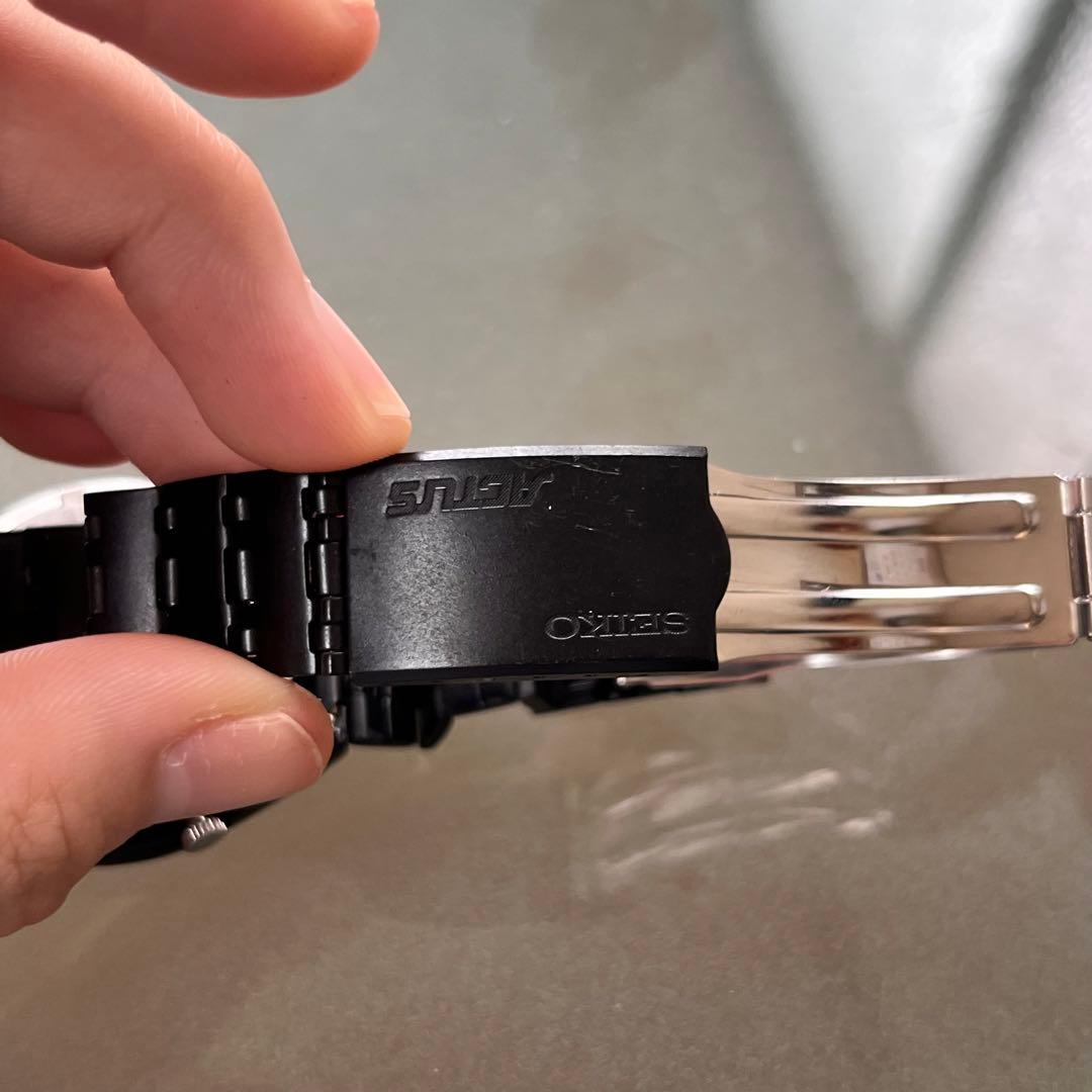 Seiko Actus 7019-8120 21 Jewels Black Case Automatic