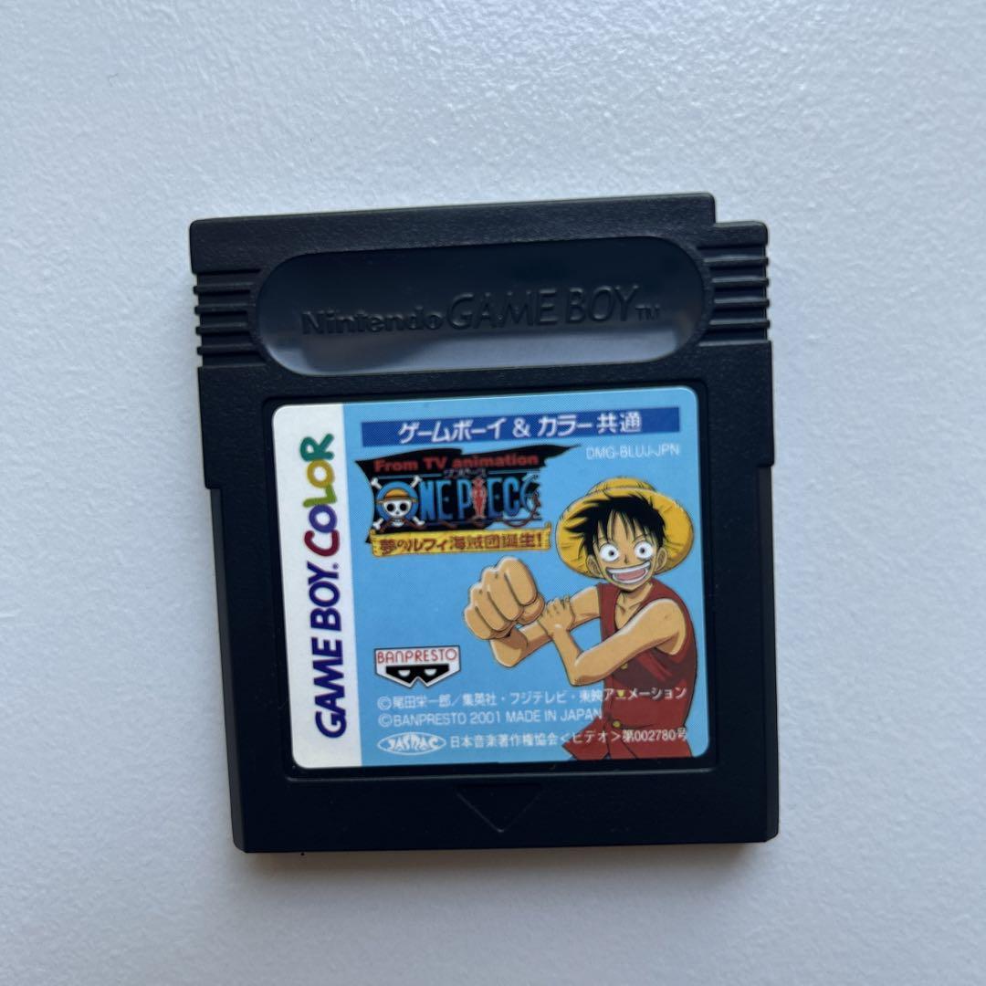 Game Boy Color game, One Piece