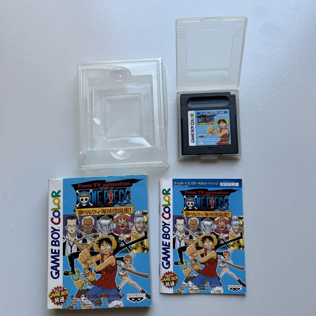 Game Boy Color game, One Piece