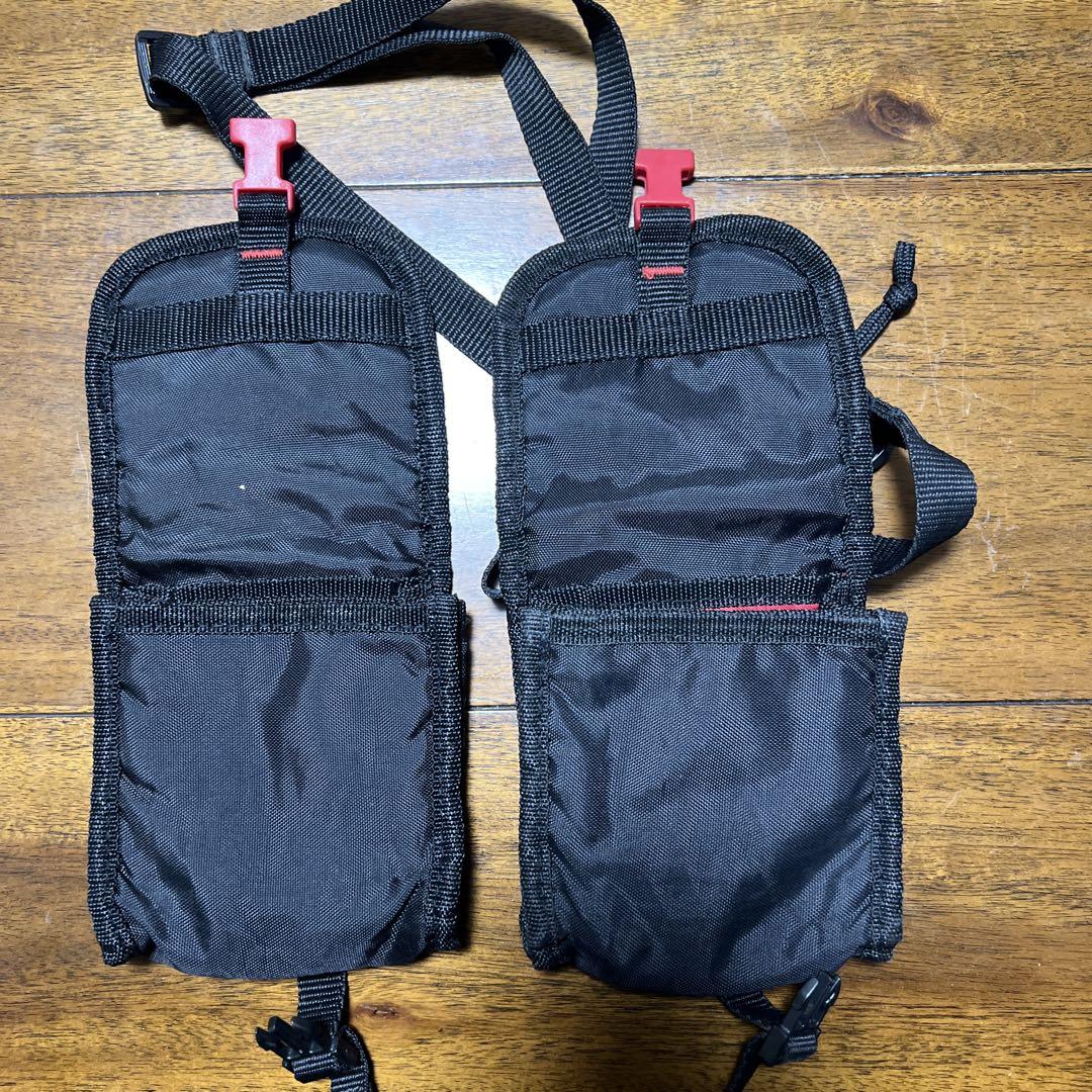 Game Boy Advance SP Storage Pouch Carrying Case Black 2 Pack