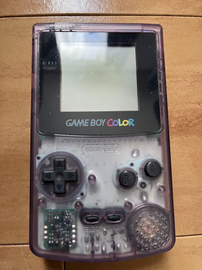 Game Boy Color Clear Purple