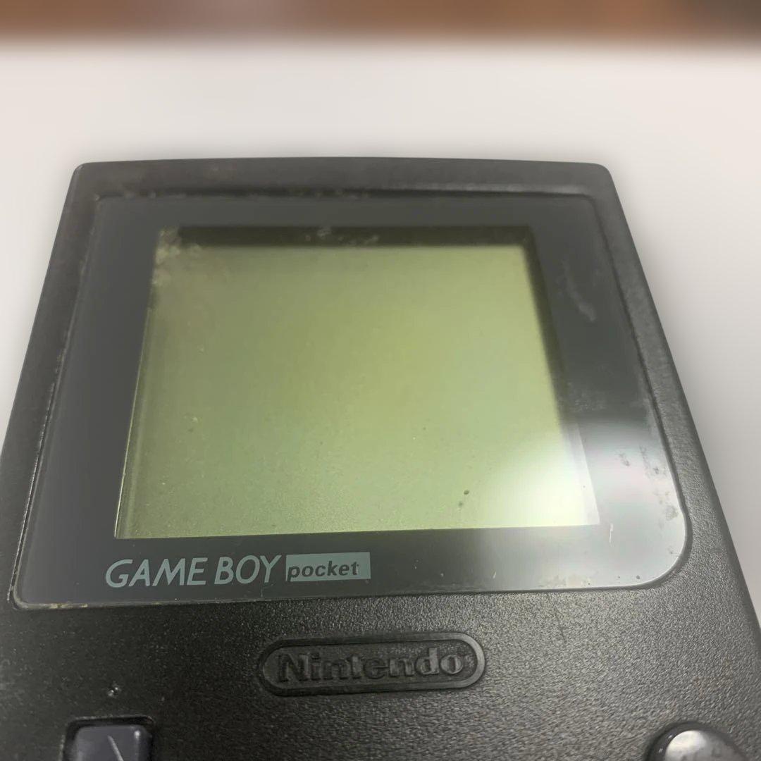 GAME BOY pocket Black Body Yoshi's Panepon Included