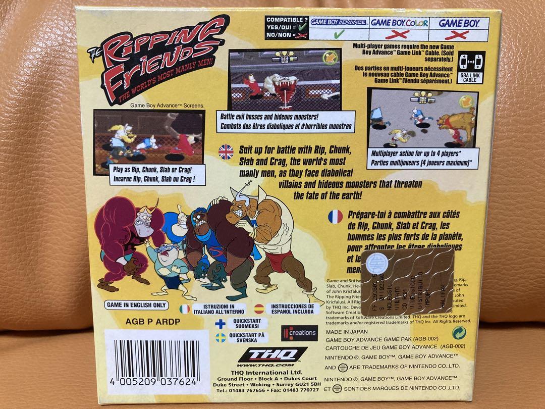New, unopened, overseas version, Japan release not yet made, Repping Friends GBA