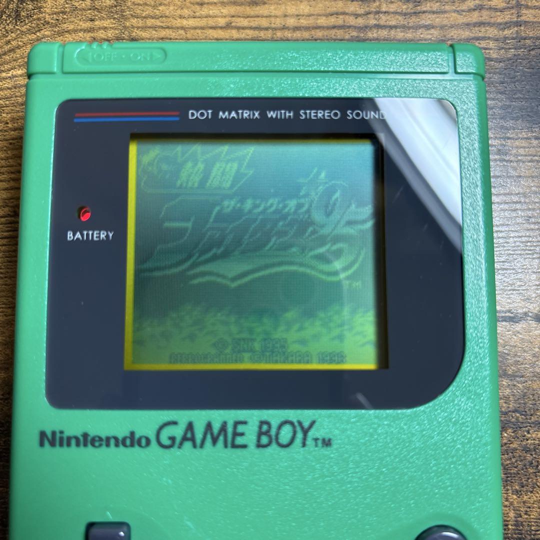 Good Condition Green Game Boy Console Game Boy Nintendo