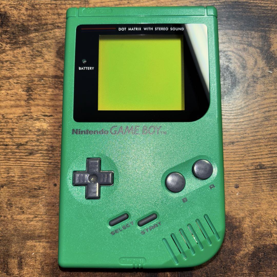 Good Condition Green Game Boy Console Game Boy Nintendo