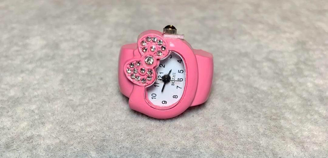 a85 Hello Kitty Quartz Watch Pink Quartz Sanrio