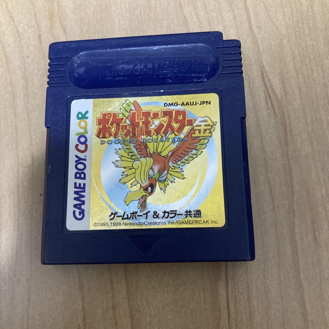 Pokémon Gold Game Boy Color Game