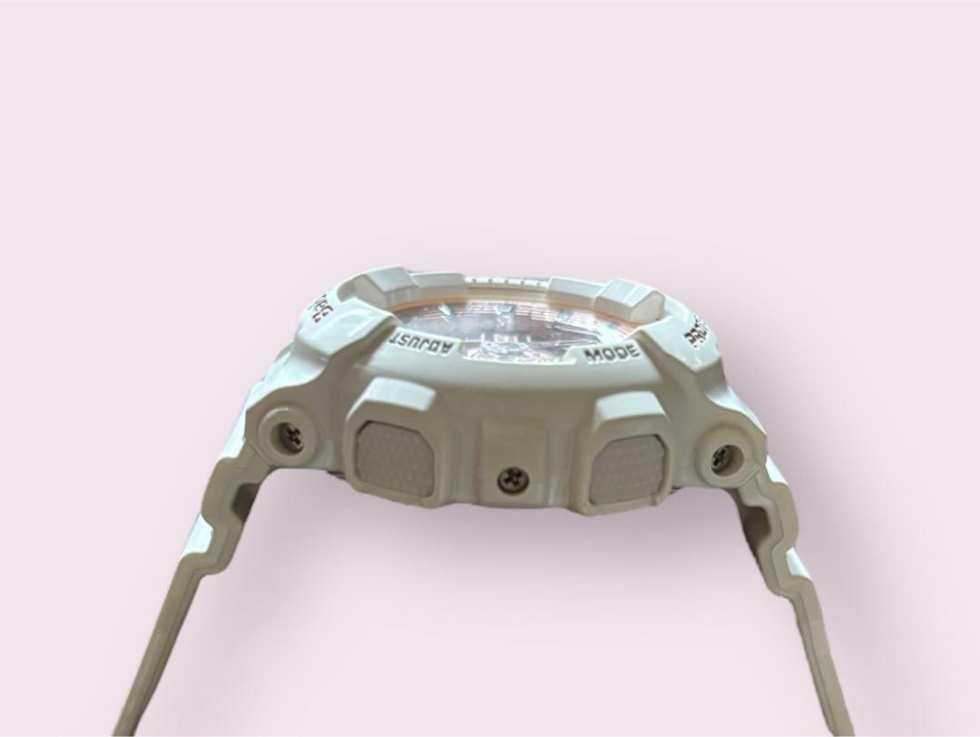 Baby-G Digital Watch White x Rose Gold