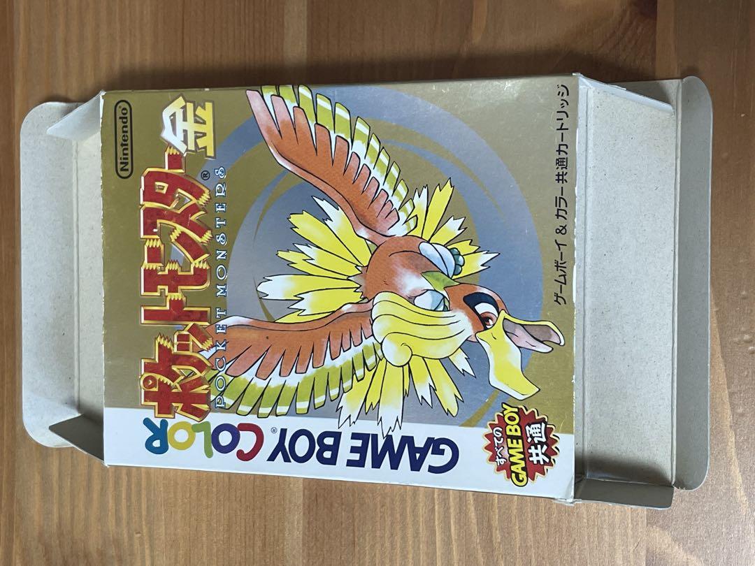 Game Boy Soft Card Pocket Monsters Gold