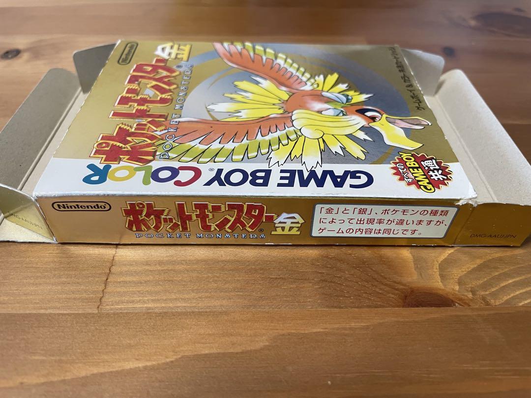 Game Boy Soft Card Pocket Monsters Gold