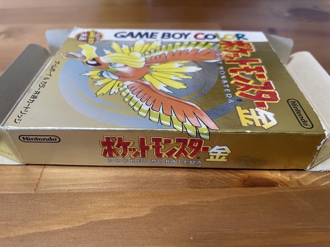Game Boy Soft Card Pocket Monsters Gold