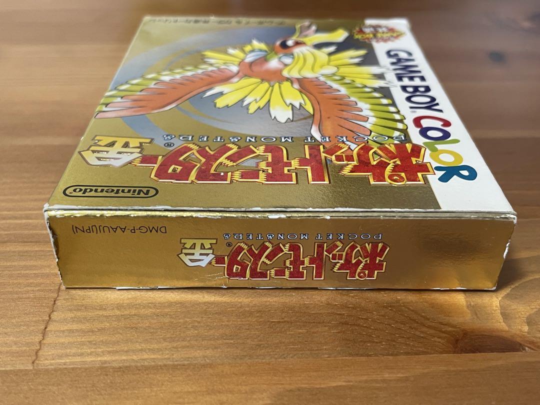 Game Boy Soft Card Pocket Monsters Gold