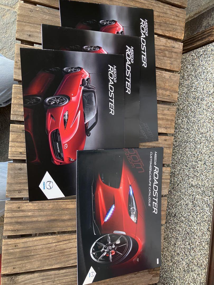 Mazda Roadster Catalog 3 Types