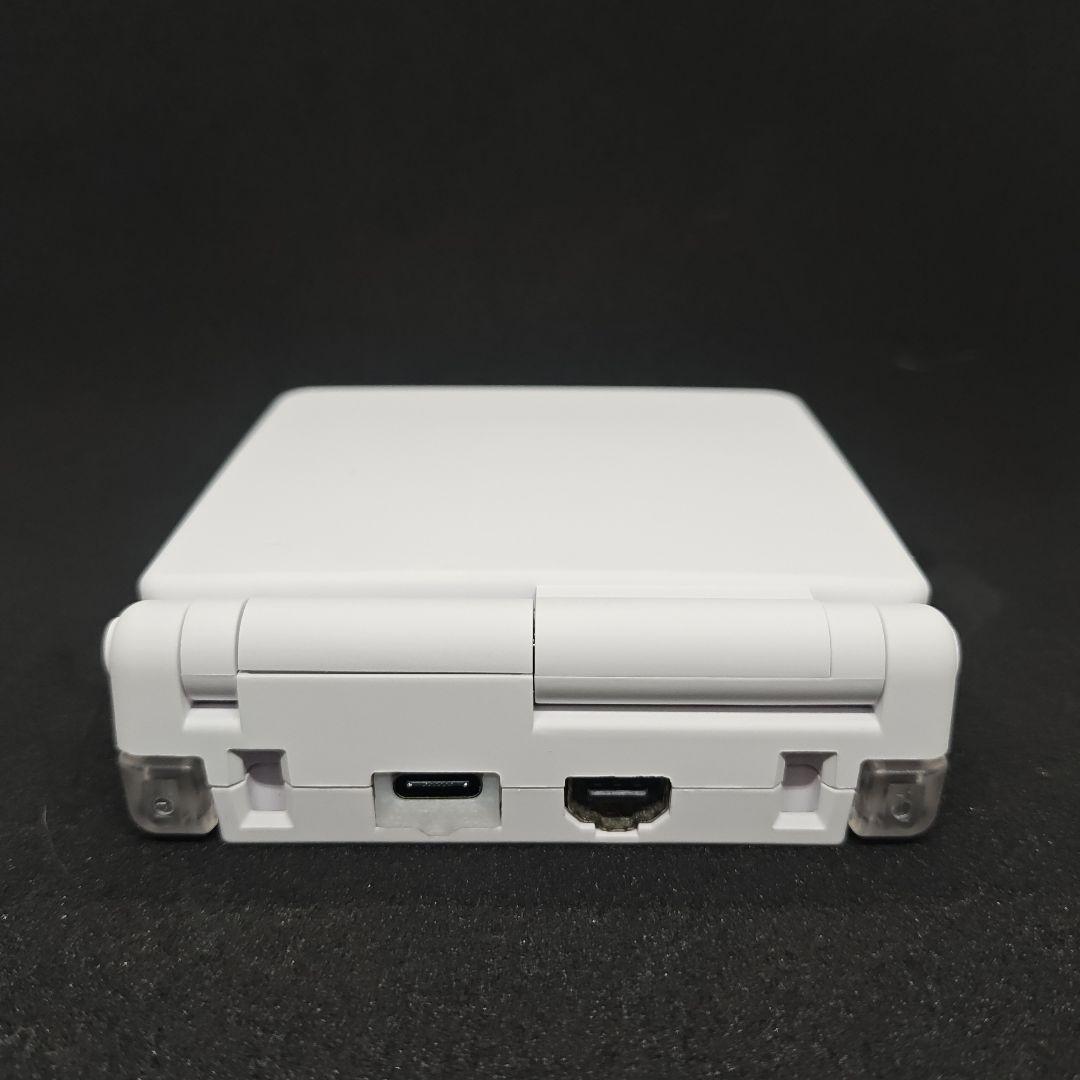 Soft and Smooth White Game Boy Advance SP IPS High-Grade Exterior Type C