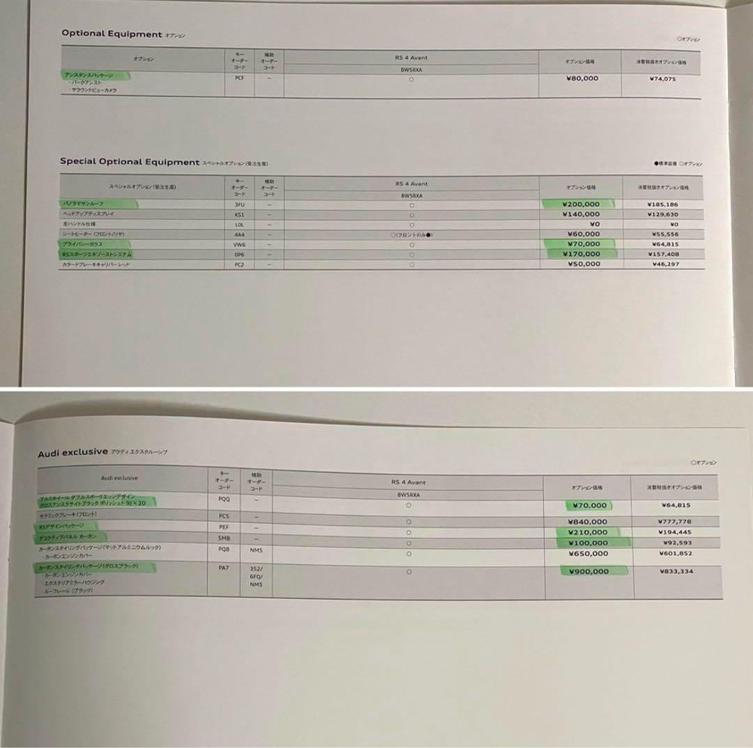 Audi RS7 RS4 and Audi Magazine 3-Book Set