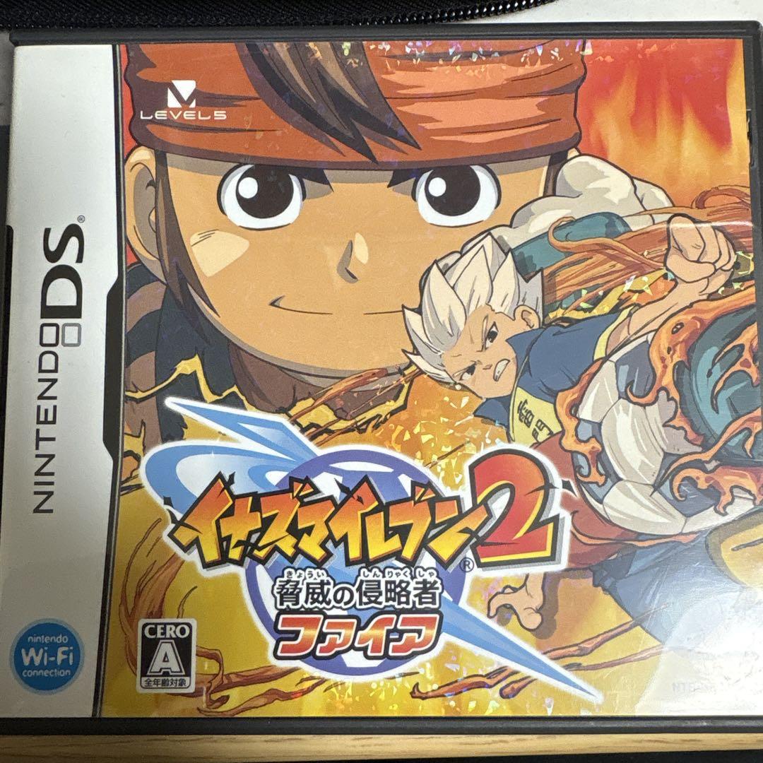 Inazuma Eleven 2 3 DS Game Set Spark is only Software (Optional Purchase)