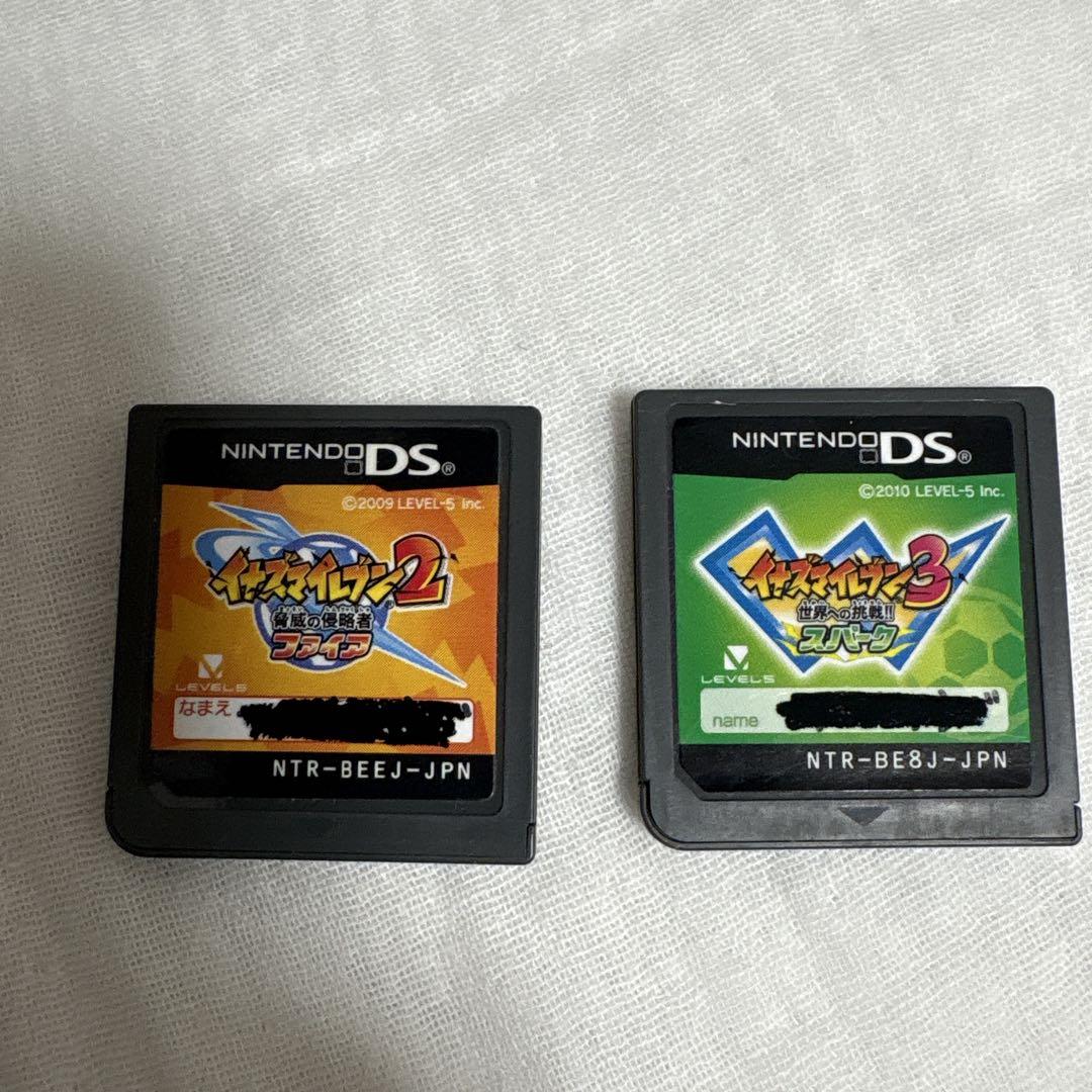 Inazuma Eleven 2 3 DS Game Set Spark is only Software (Optional Purchase)