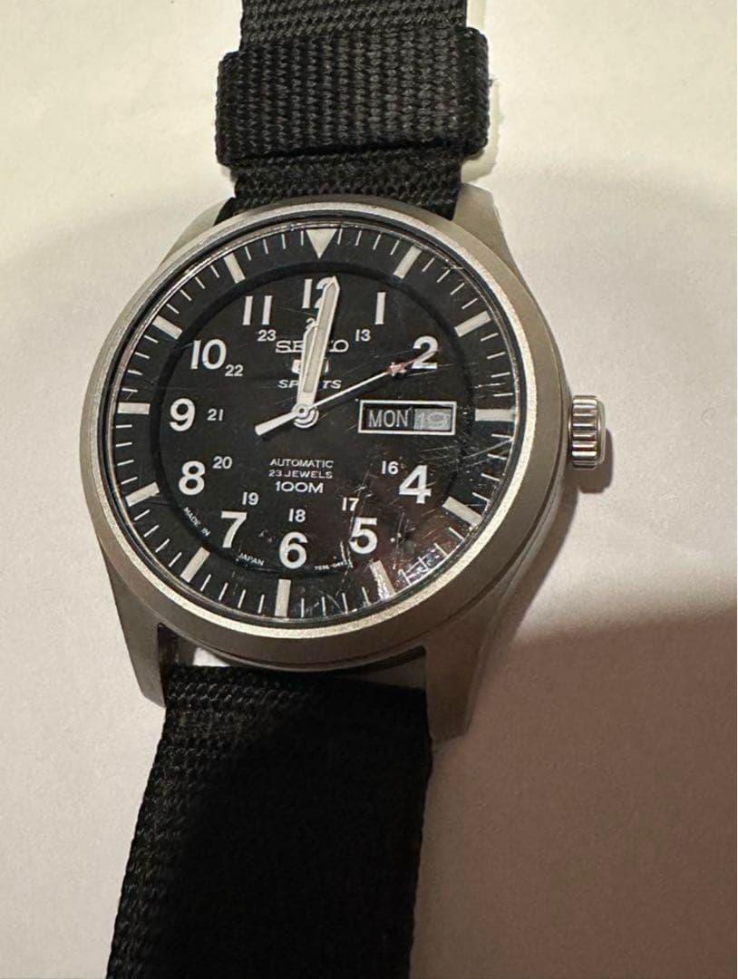 Seiko 7S36 03J0 Automatic Winding Watch