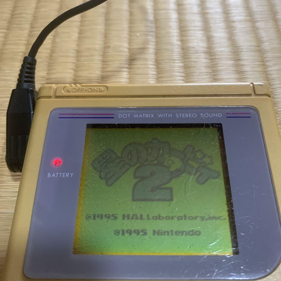 Original Game Boy & Charging Adapter & Software Set