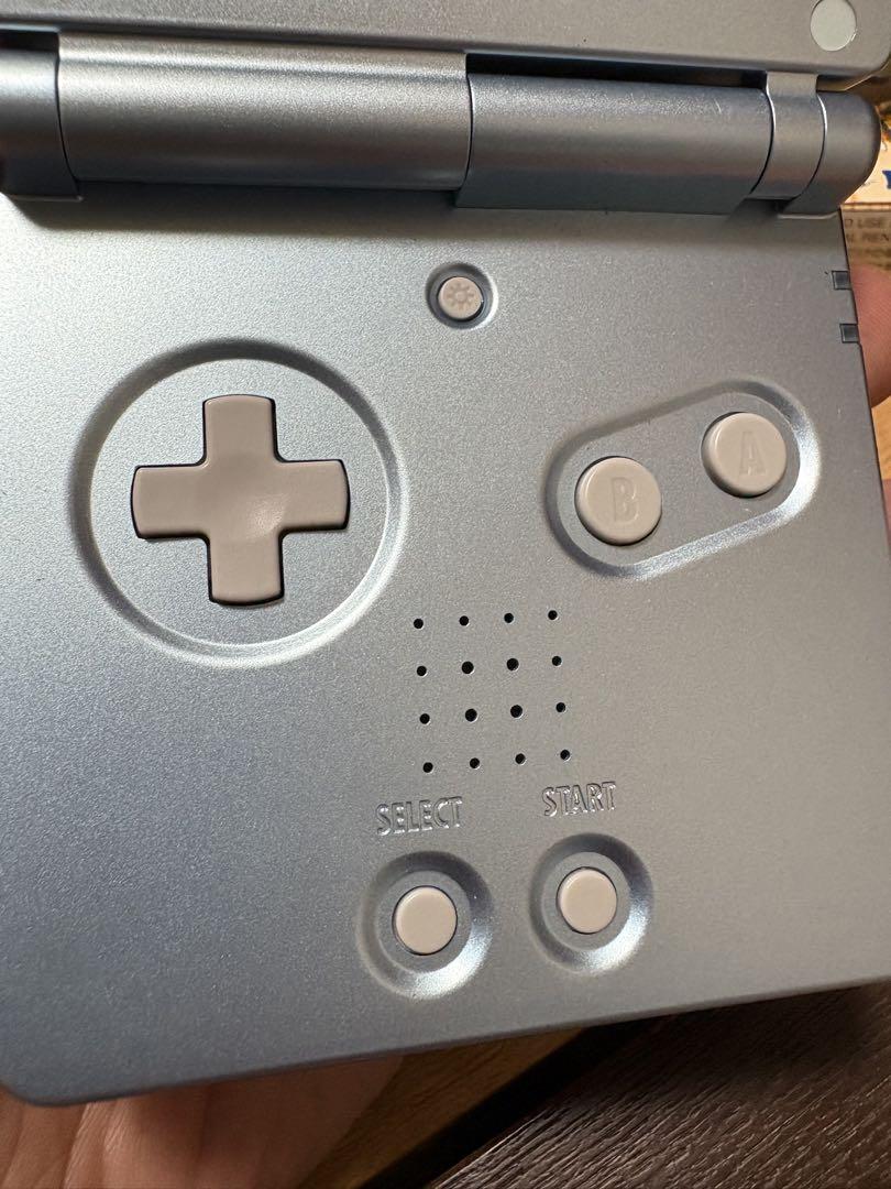 Game Boy Advance SP Console with 6 Games