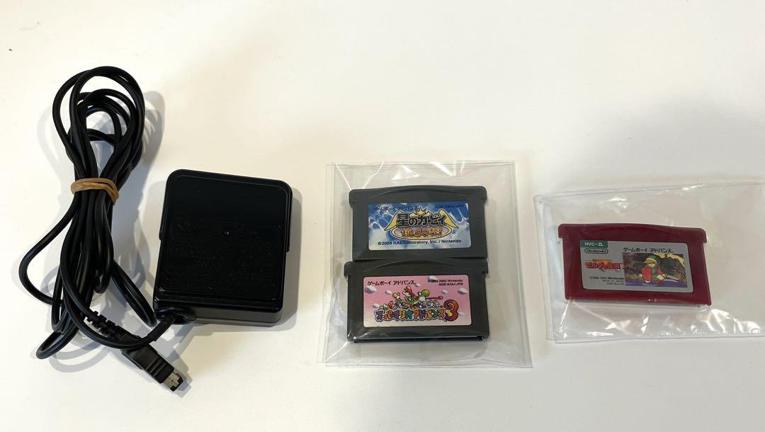 GBASP Pearl Pink + Original Charger + 3 Games Set