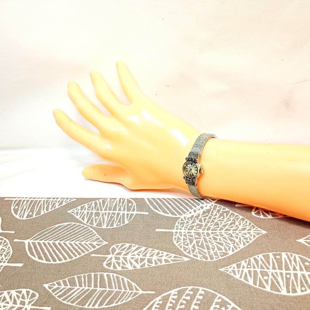 【Operational Product】 SEIKO Quartz Watch 10-0900 Round 21 Jewels 2 Hands