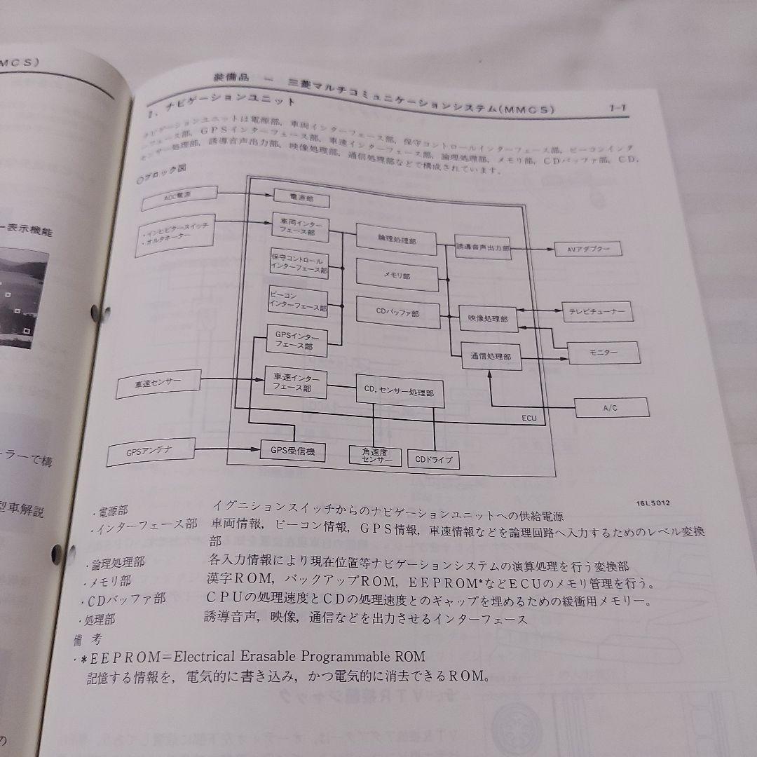 Mitsubishi Debonair New Model Explanation Book 1995