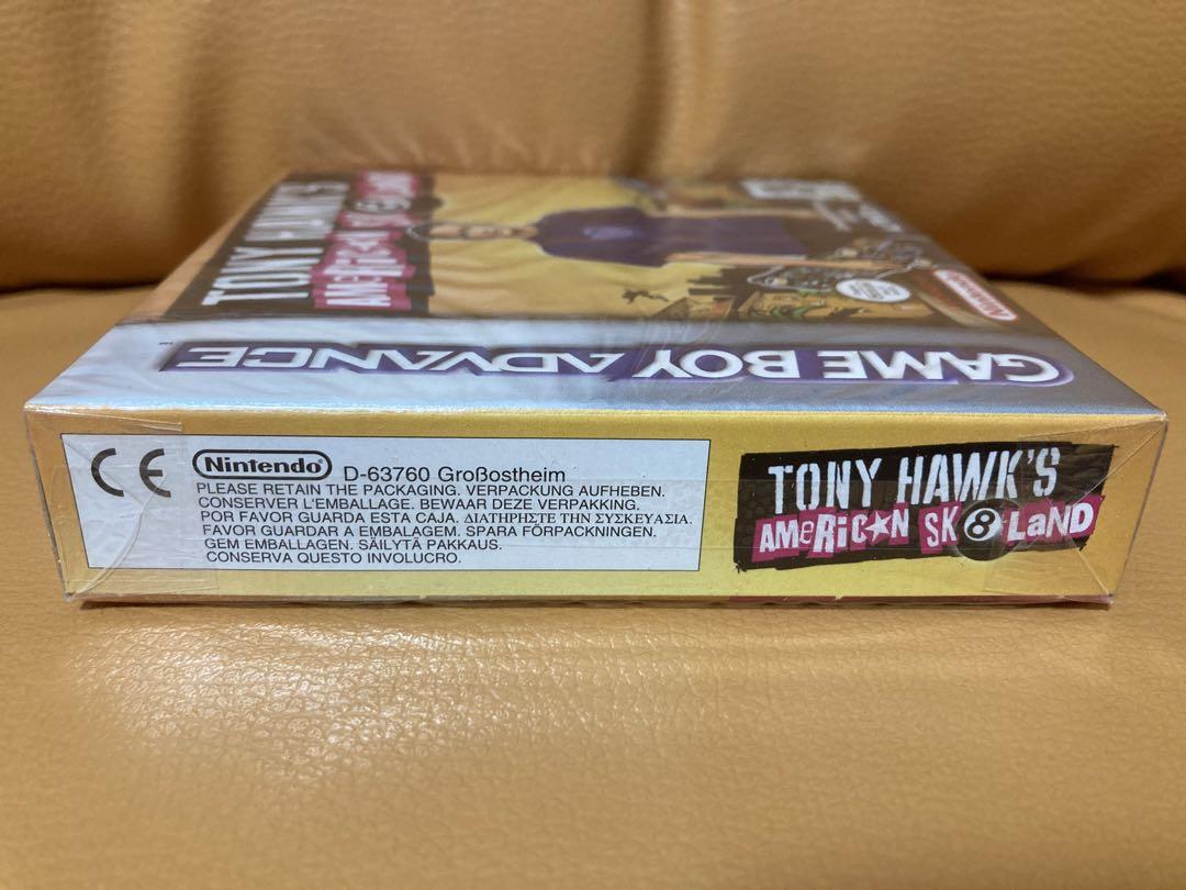 New TONY HAWK'S AMERICAN'S SK8LAND GBA